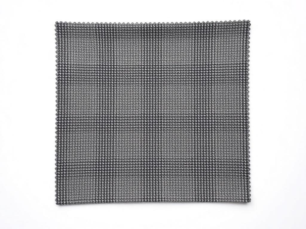 Glen Check Worsted suiting fabric available at Sam Boutique Tailors Phuket